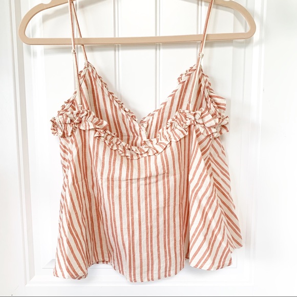 ☀️Zara retro ruffle top ☀️ - Picture 3 of 6